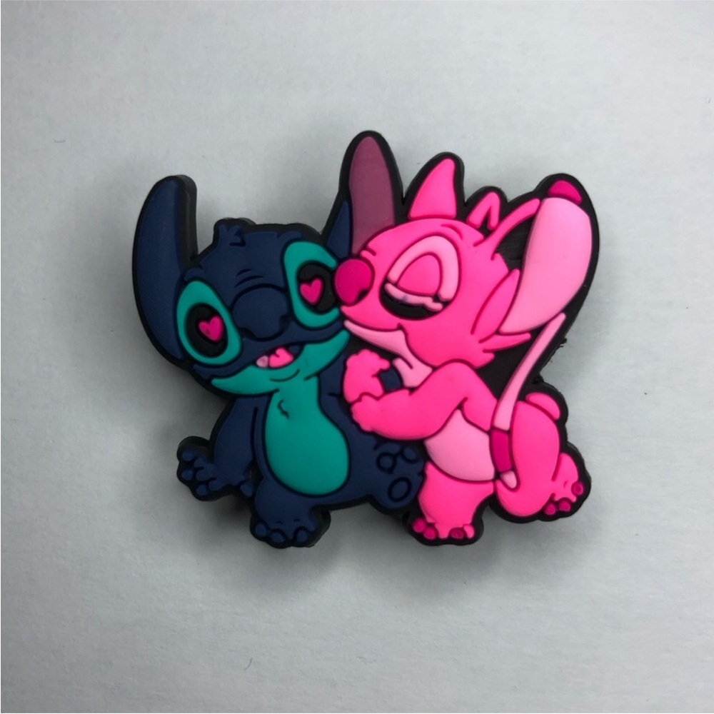 Disney Stitch and Angel Shoes Charm